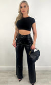 GABY LEATHER PANTS