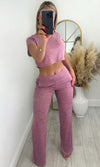 PRISCILLA PANT SET (PINK)