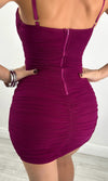 MINDY SCRUNCH MINI (PLUM)