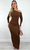 KATHERINE BUTTERY SOFT MAXI (BROWN)