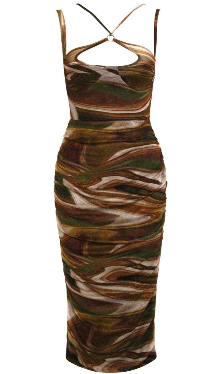 MALIKA MIDI DRESS - Elite Styles Boutique